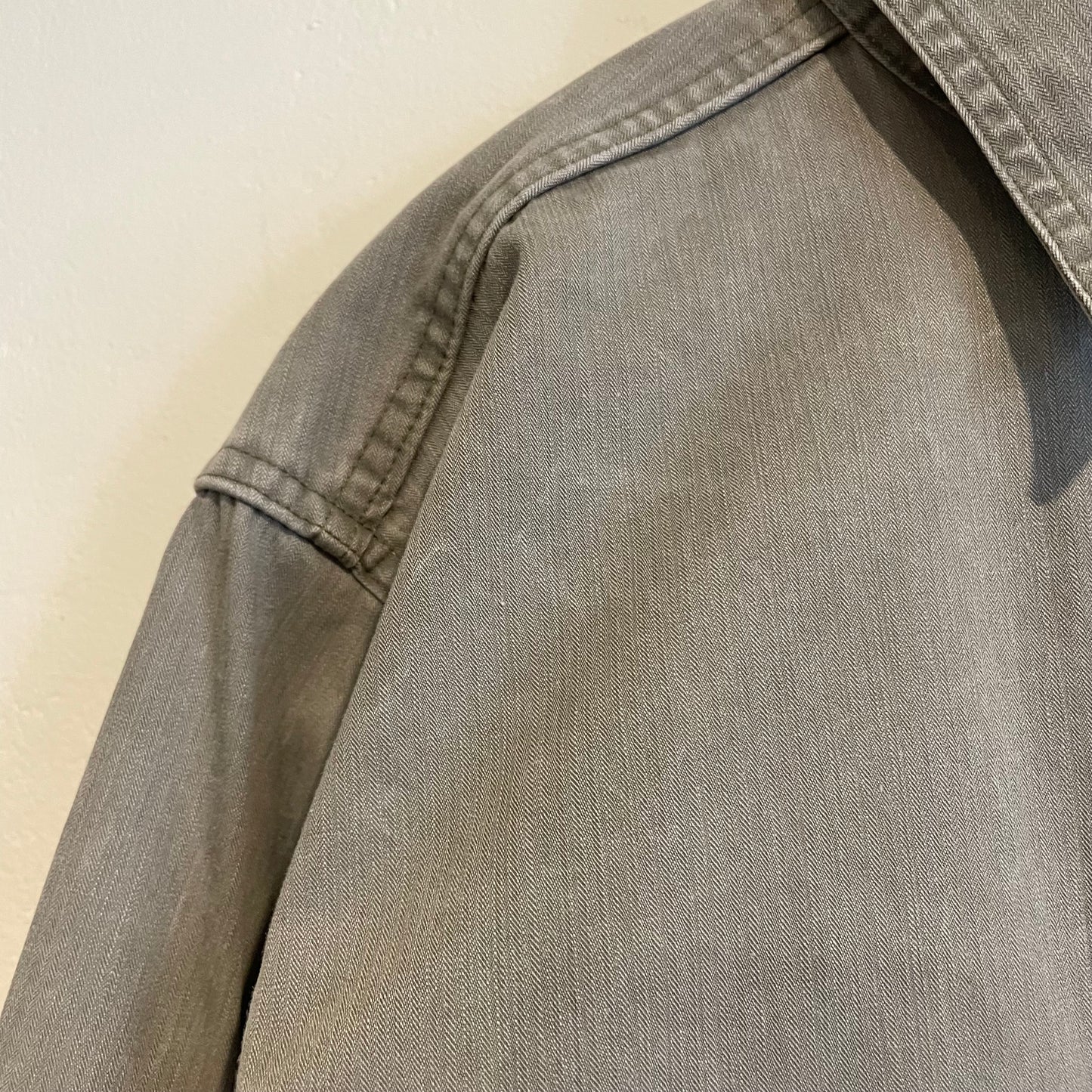 Flap Pocket Shirt Gray