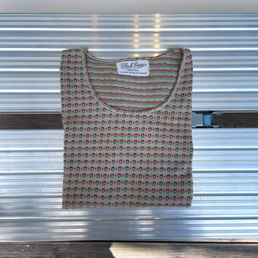Pattern T-Shirt Beige