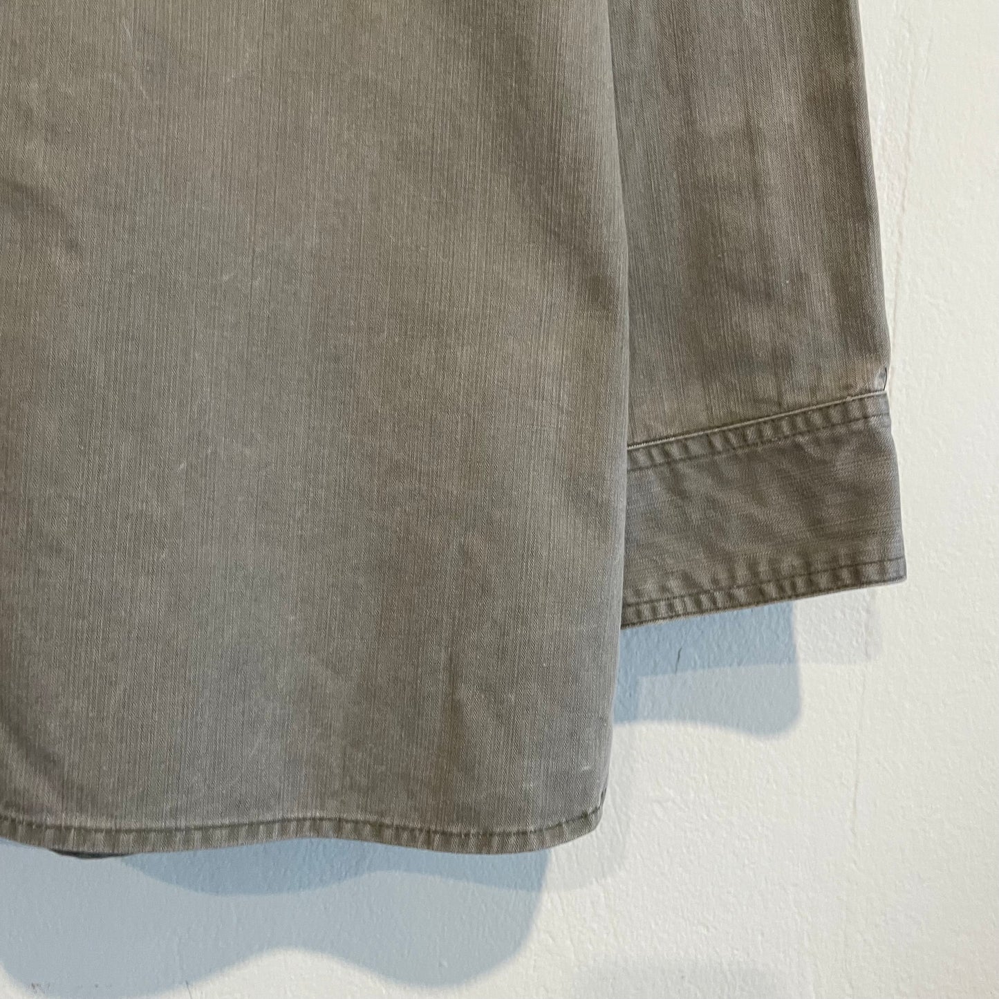 Flap Pocket Shirt Gray