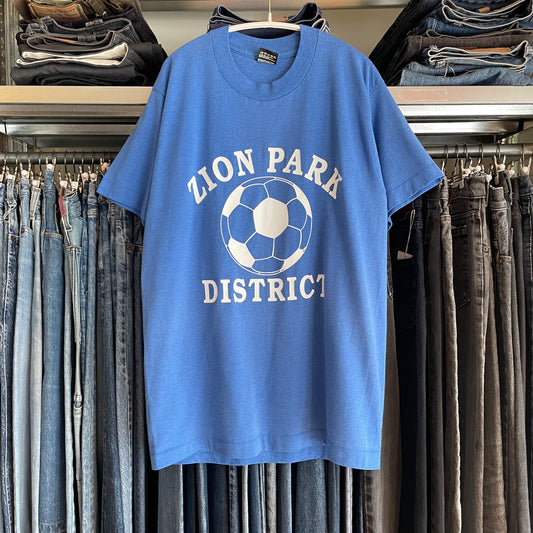 Zion Park T-Shirt Blue Cotton