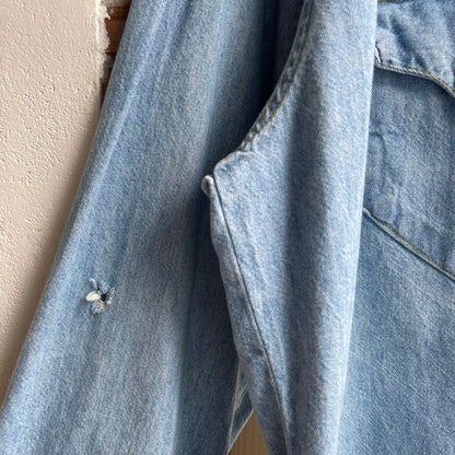 Denim Western Shirt Blue