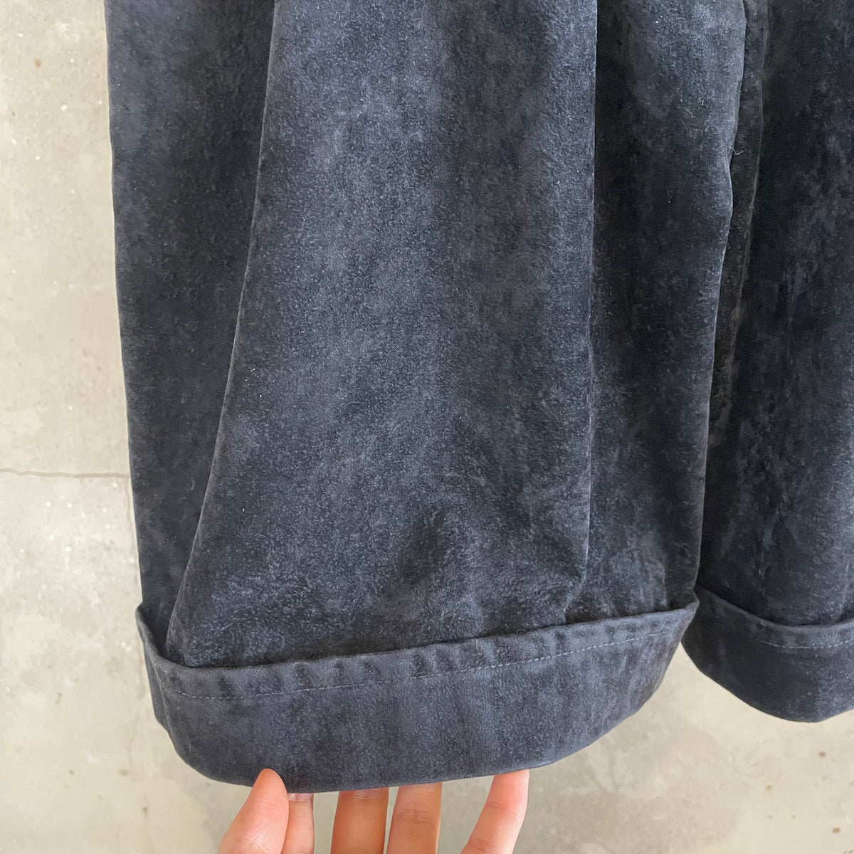 Pleated Shorts Black