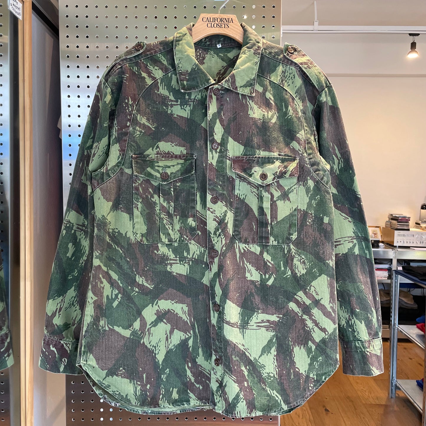 Camo Military Shirt Olive
