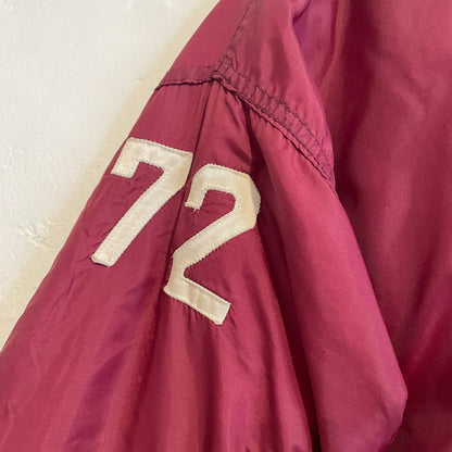 Y-Teen Jacket Sherry Maroon Patched Nylon