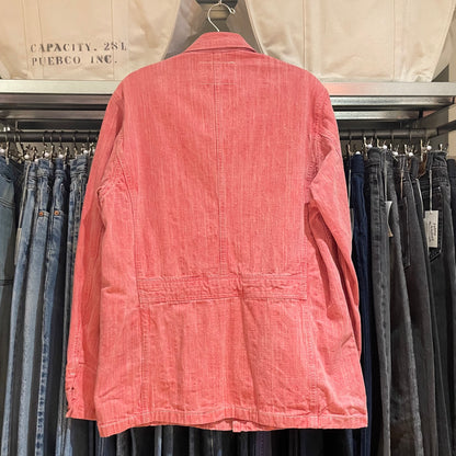 Sugar Cane Fiber Chore Jacket Faded Pink