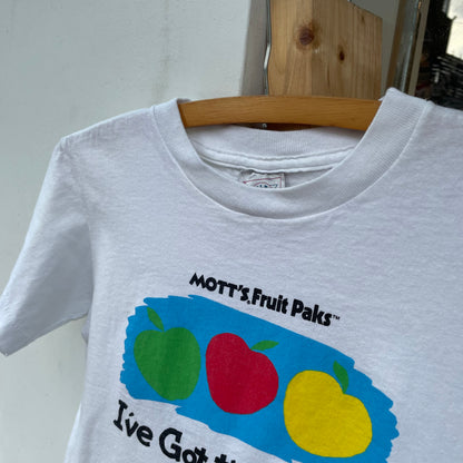 Mott's Fruit Paks I've Got The Mott's 1990 Brand Novelty Tee