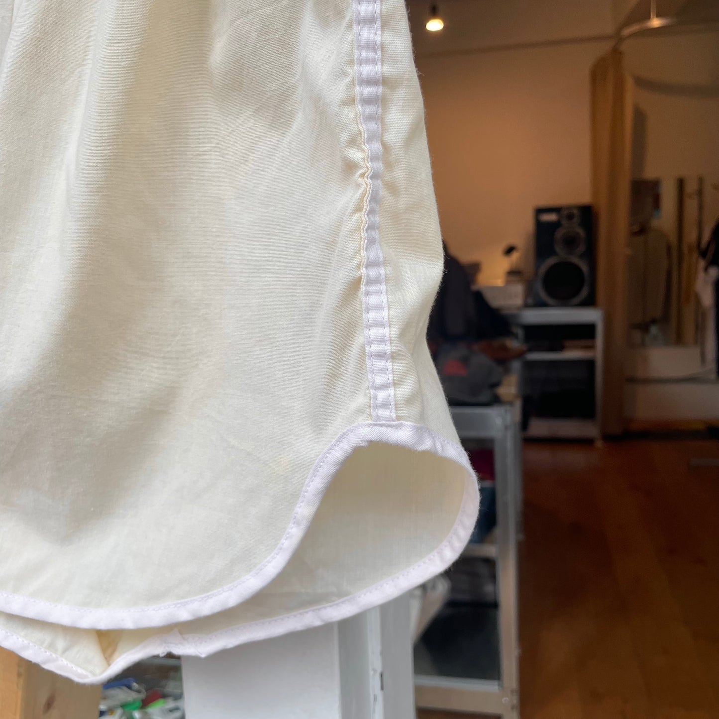 Elastic Waist Shorts Ivory