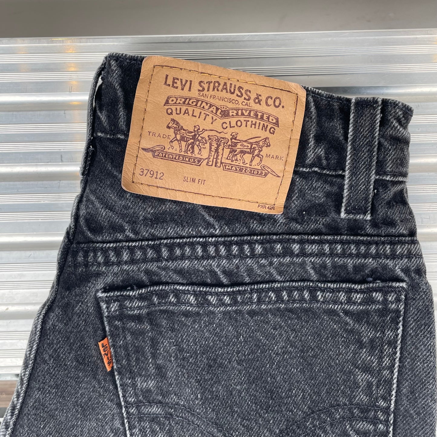Denim Shorts Black