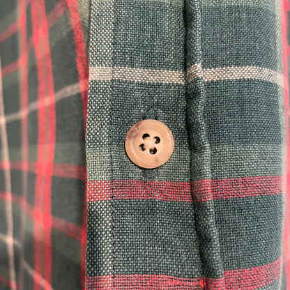 Plaid Shirt Green