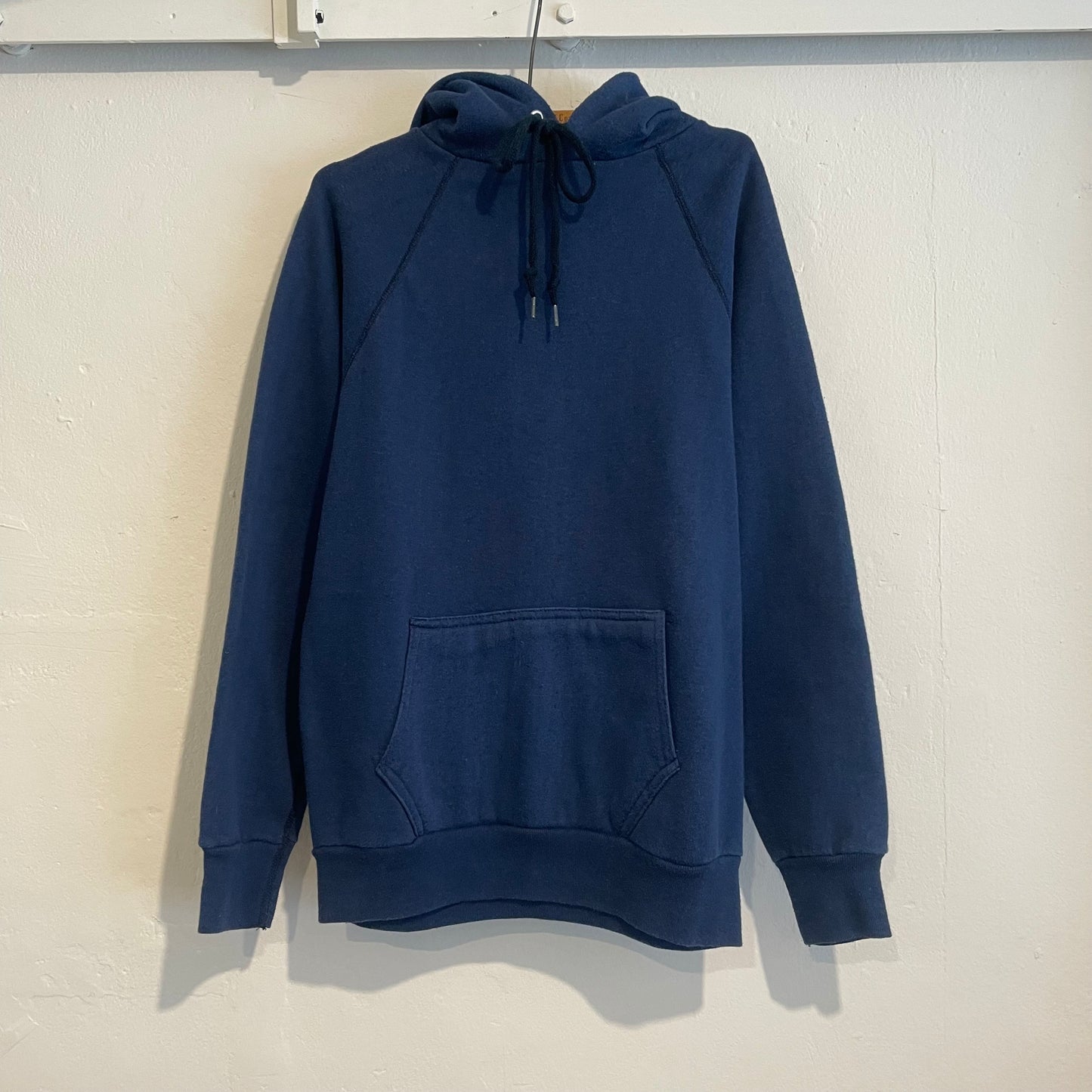 Navy Drawstring Hoodie Blank