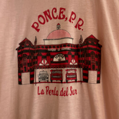 Ponce P.R. La Perla Del Sur T-Shirt Pink