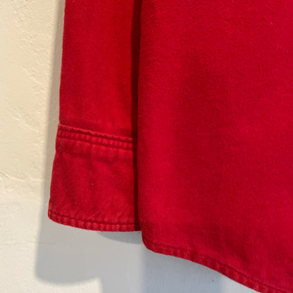 Red Chamois Cotton Flannel Shirt