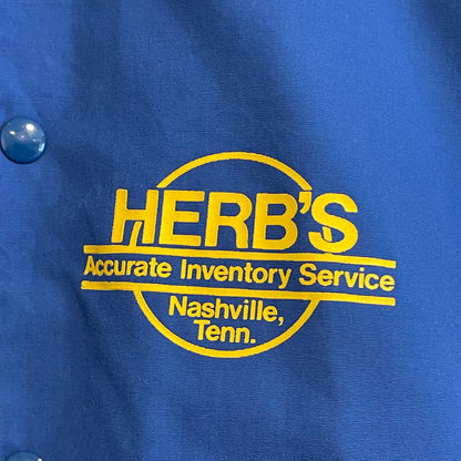 Herb's Logo Poly / Cotton Blouson Blue