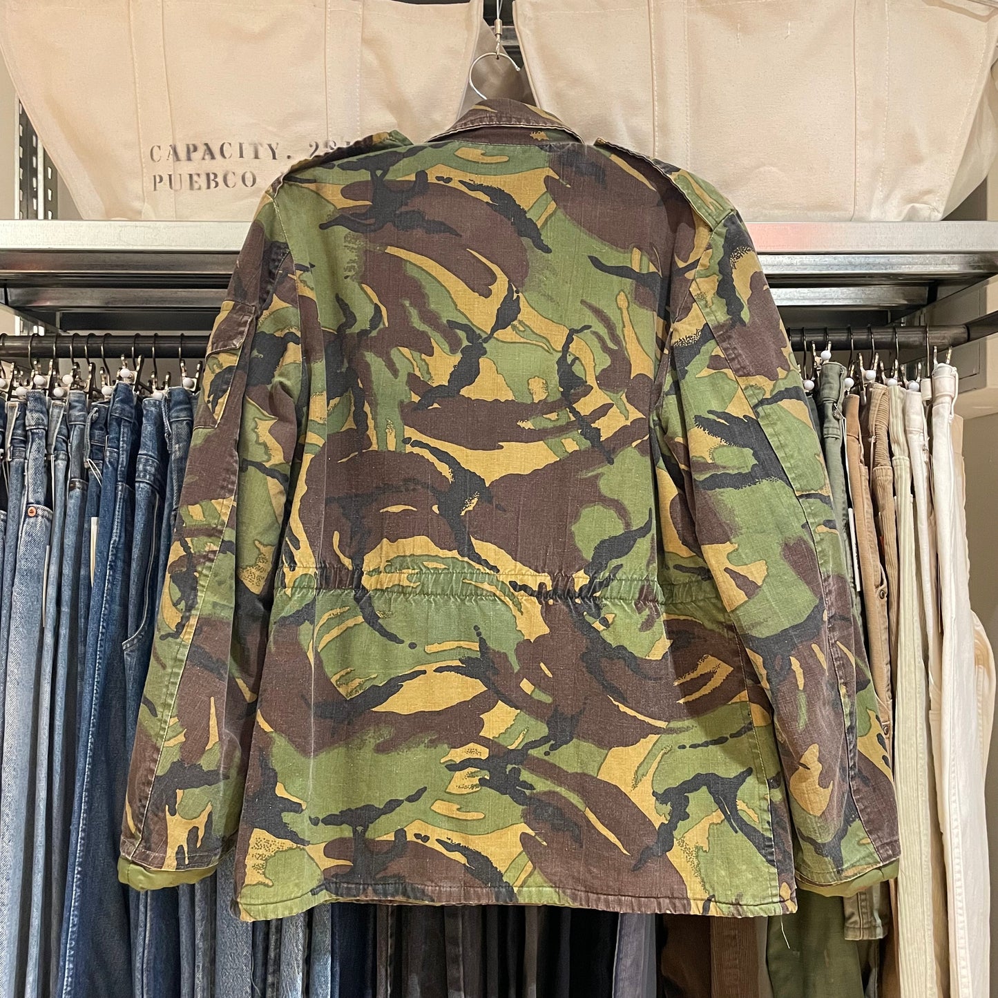 Camouflage Military Jacket Padded