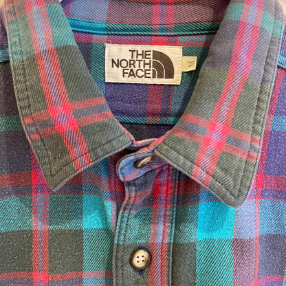 Bold Plaid Flannel Shirt, Red/Teal/Navy