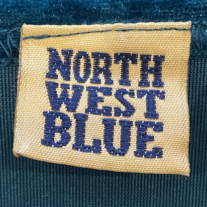 Velour Crew Neck Pullover Green