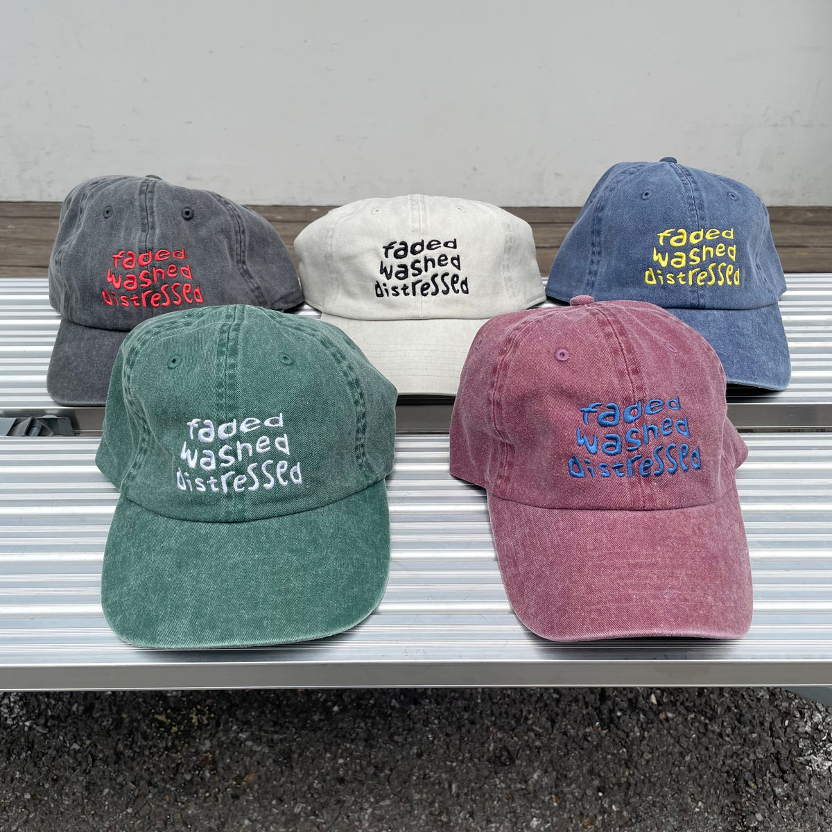 3rd Drop | FWD Washed Ball Cap