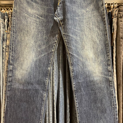 Regular Straight Jeans Dark Wash Indigo