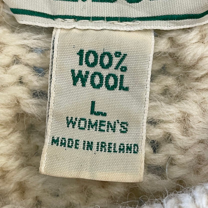 Fisherman Knit Sweater Ivory