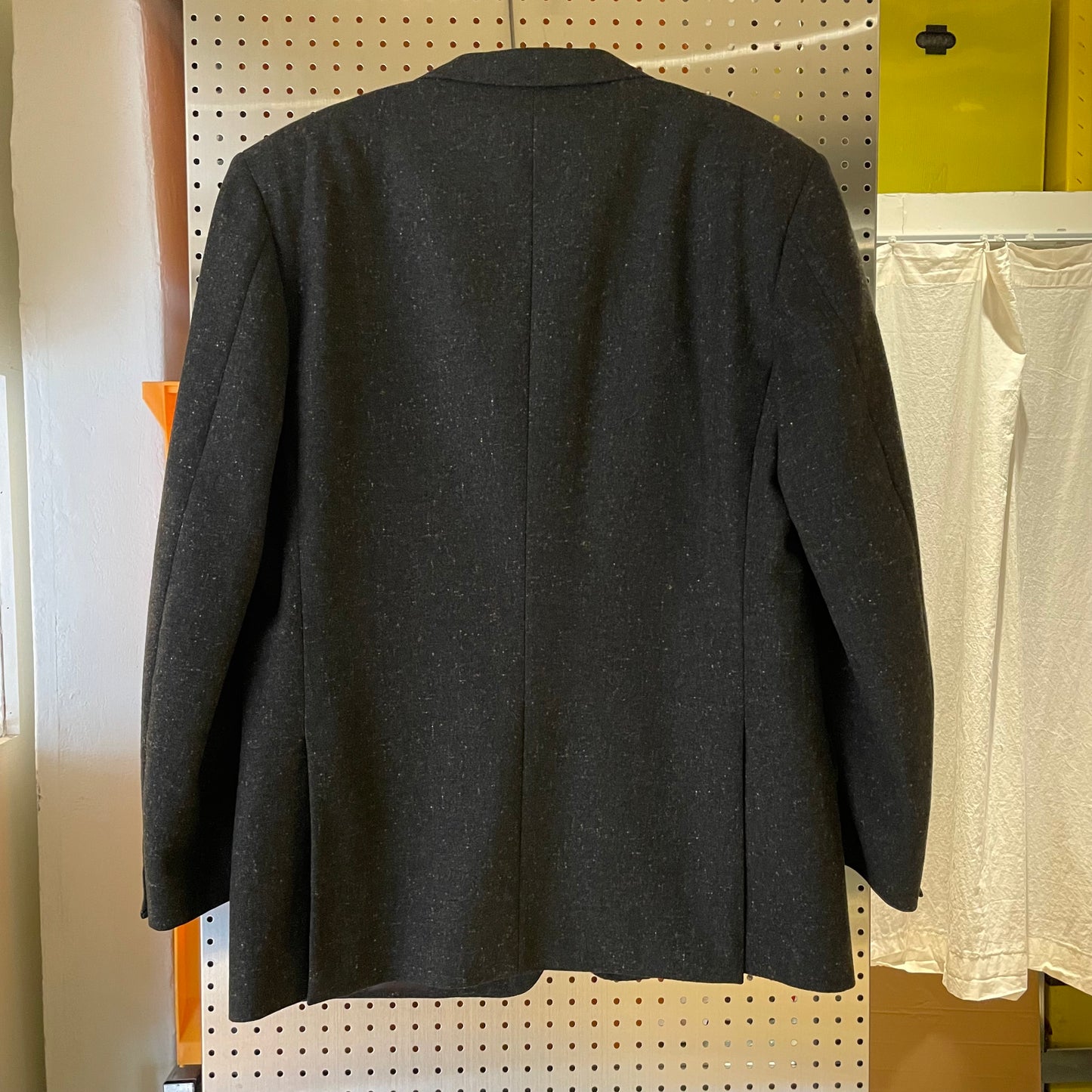 Wool Cashmere Blazer Gray