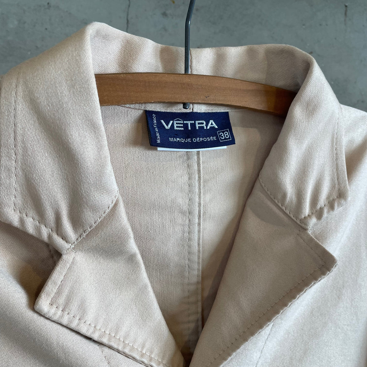 Moleskin Work Jacket Beige