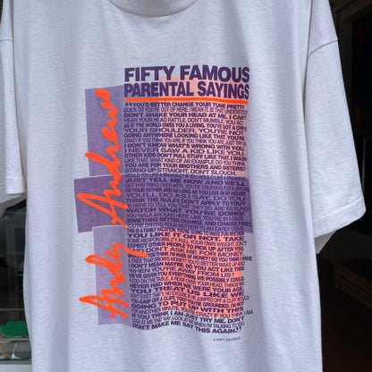 Fifty Famous T-Shirt White