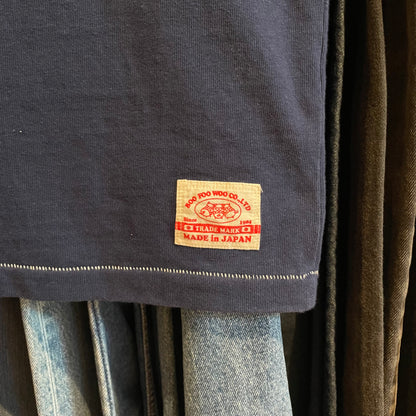 Snoopy Surf Graphic Tee Navy Single Stitch