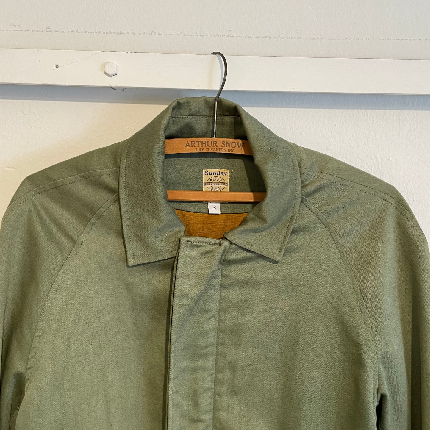 Work Coat Raglan Khaki