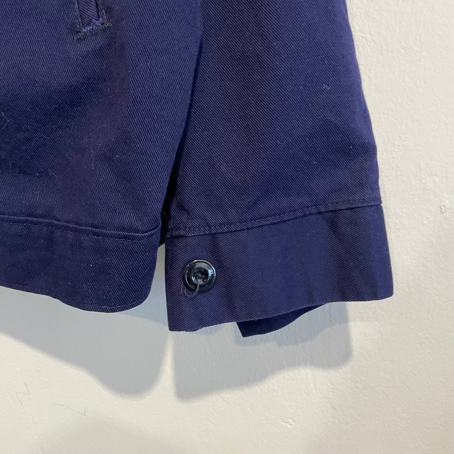 TALON Zip Cotton Work Jacket Navy