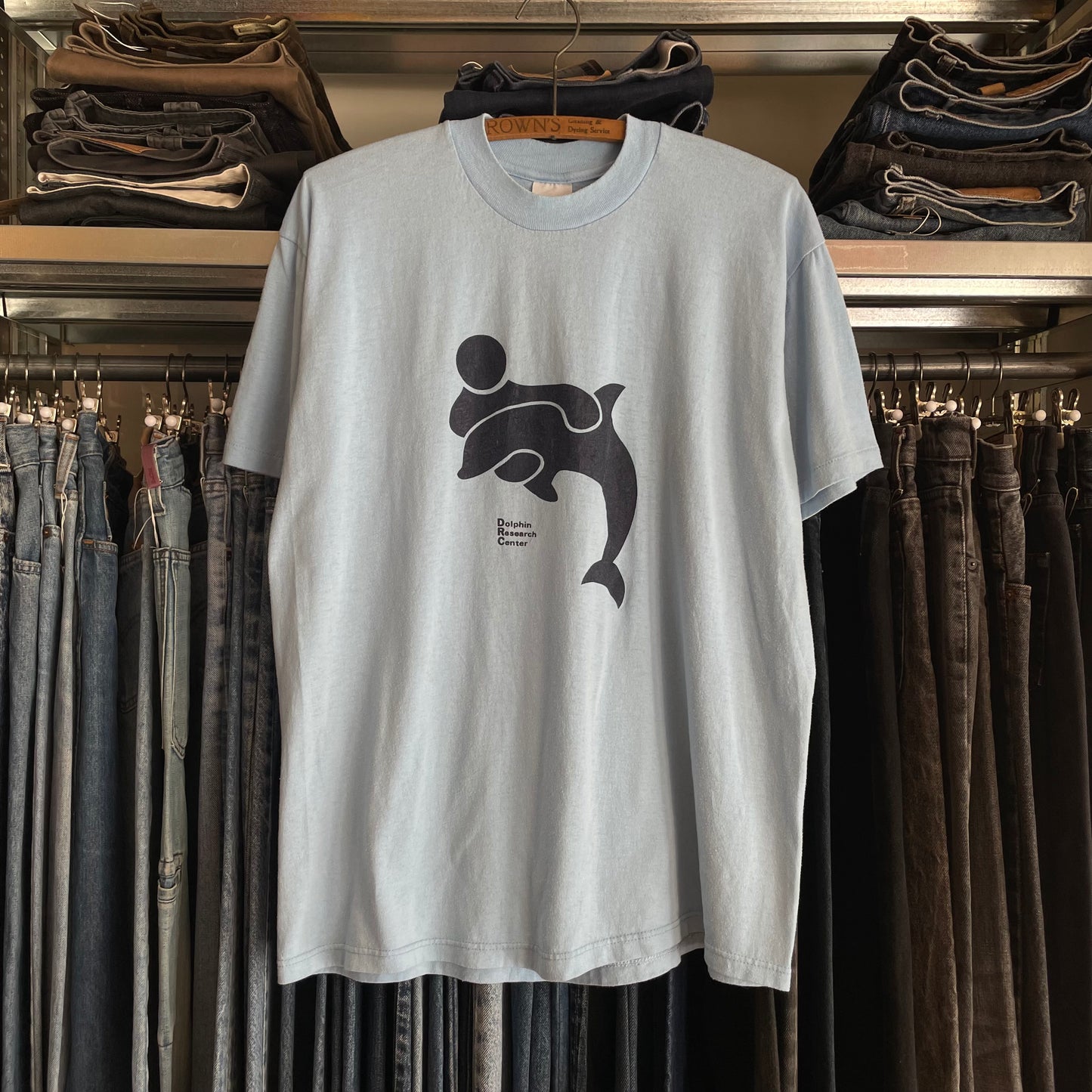 Dolphin Research T-Shirt Blue
