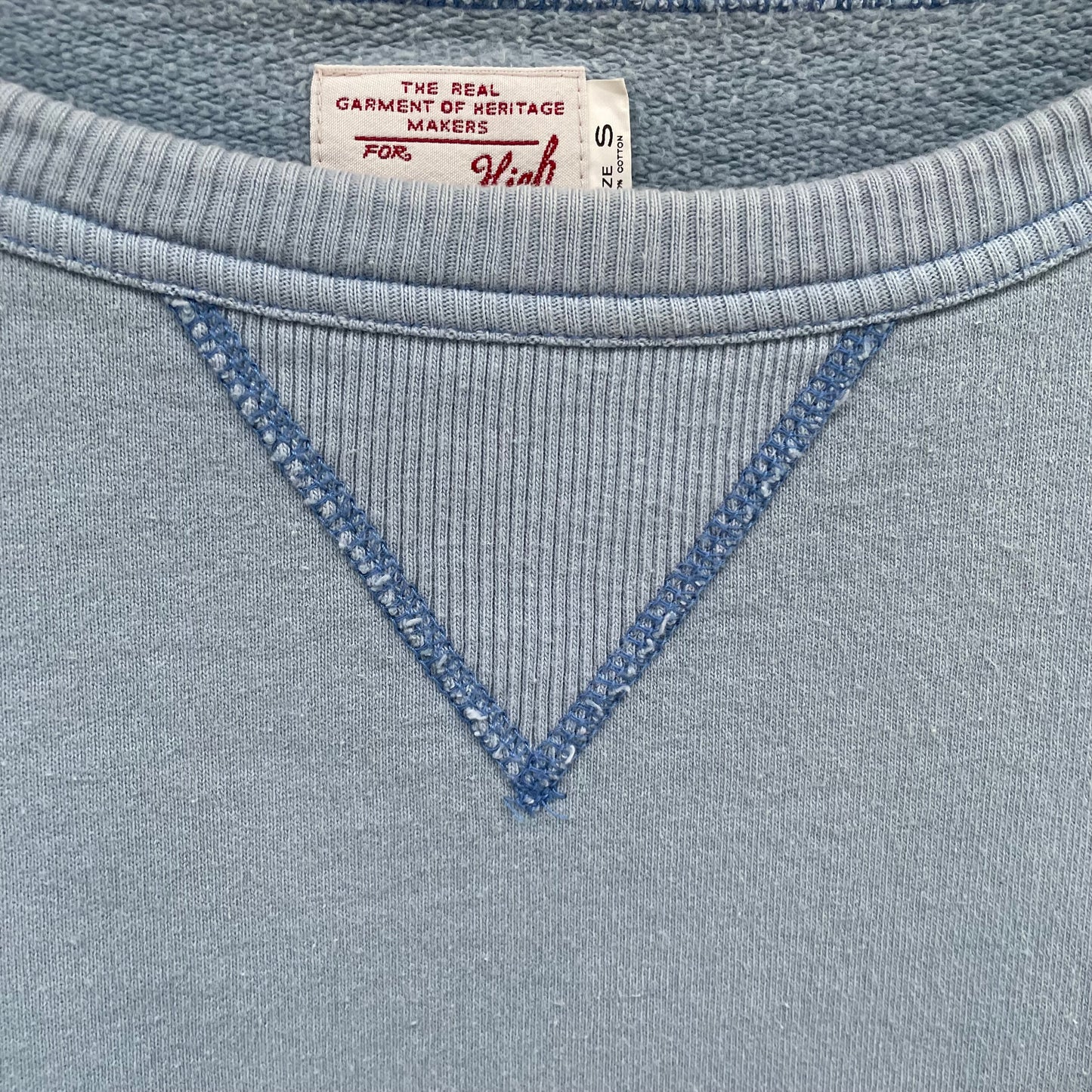 Gusset Sweatshirt Blue