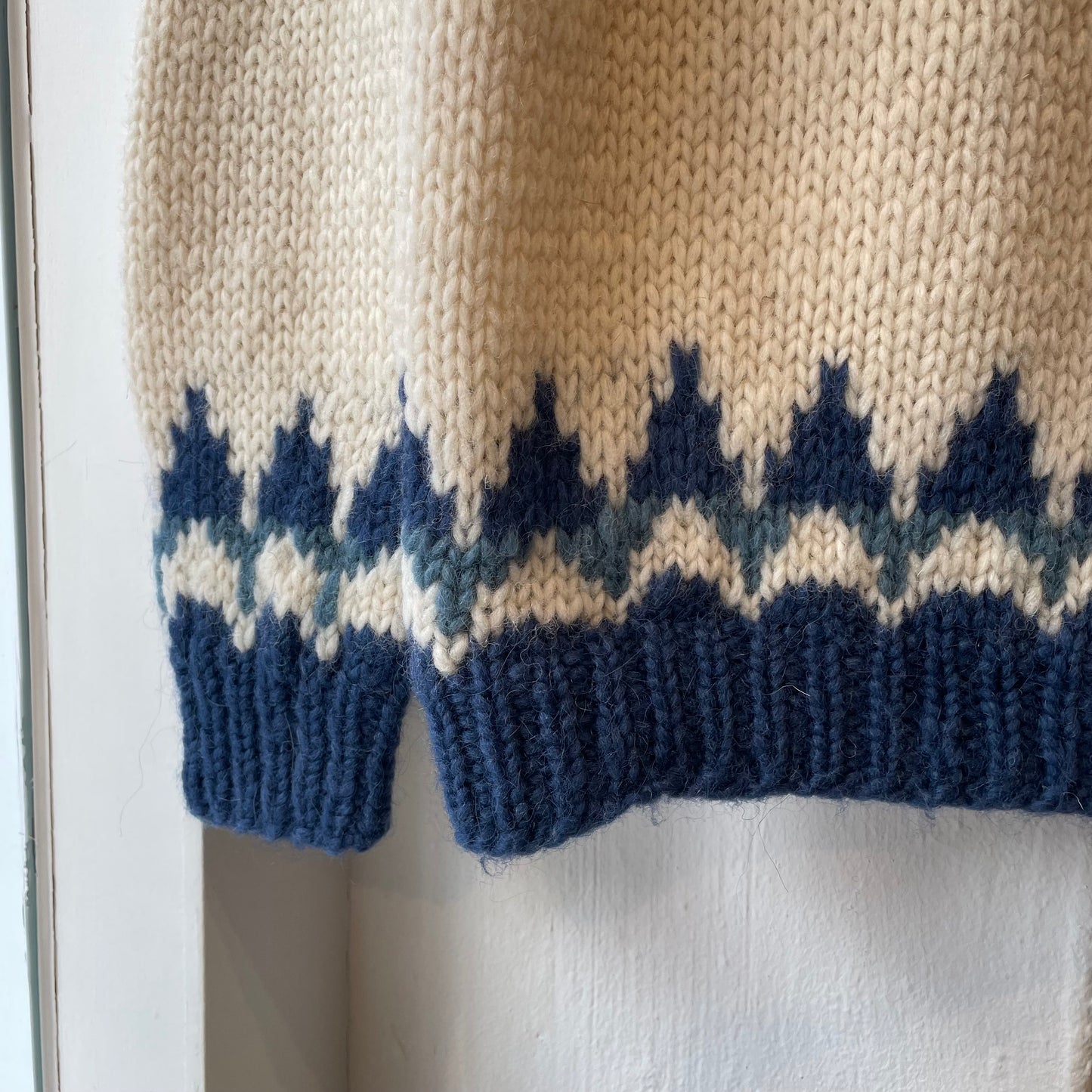 Lopapeysa Knit Sweater Blue