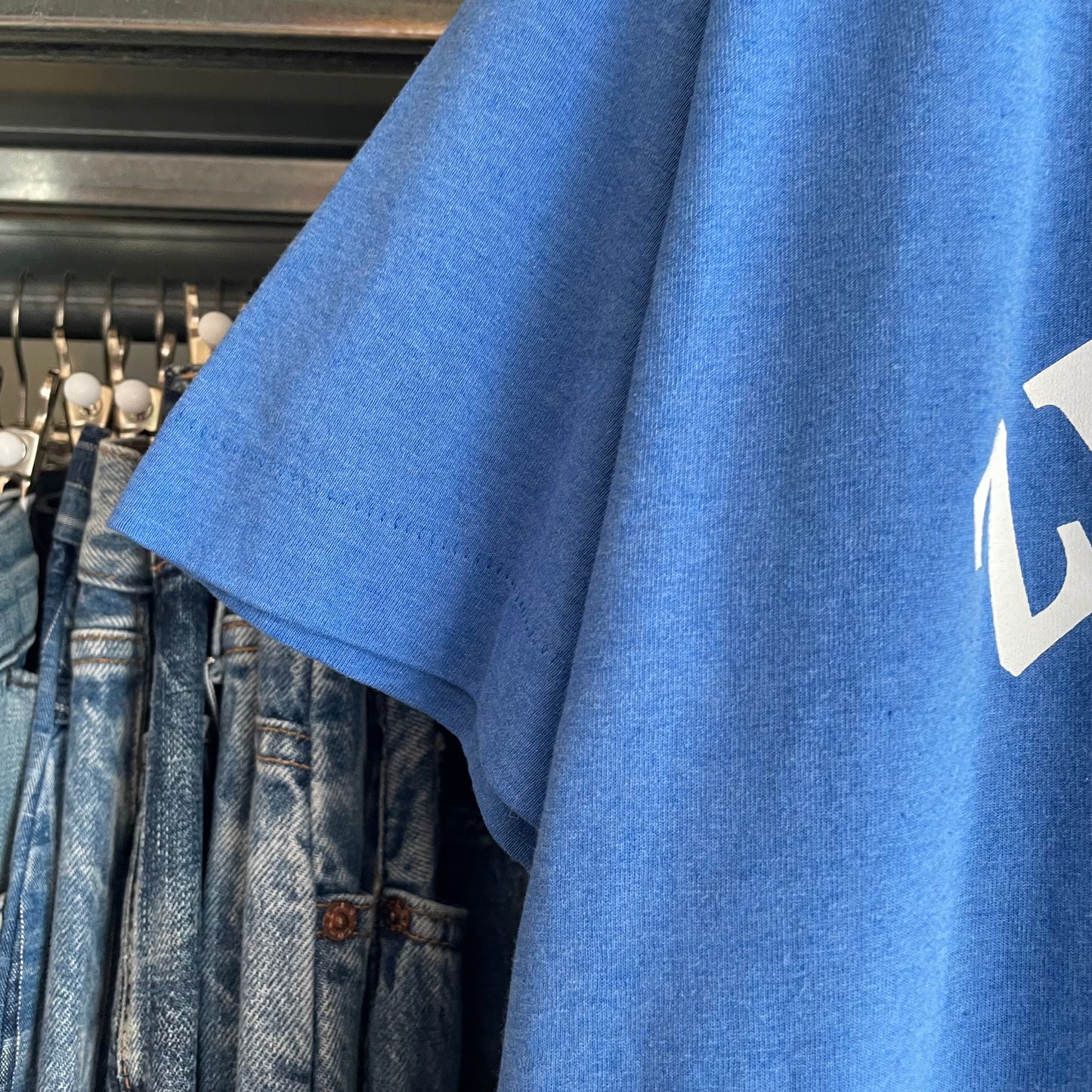 Zion Park T-Shirt Blue Cotton