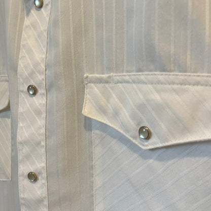 Western Shirt Sleeve Shirt White