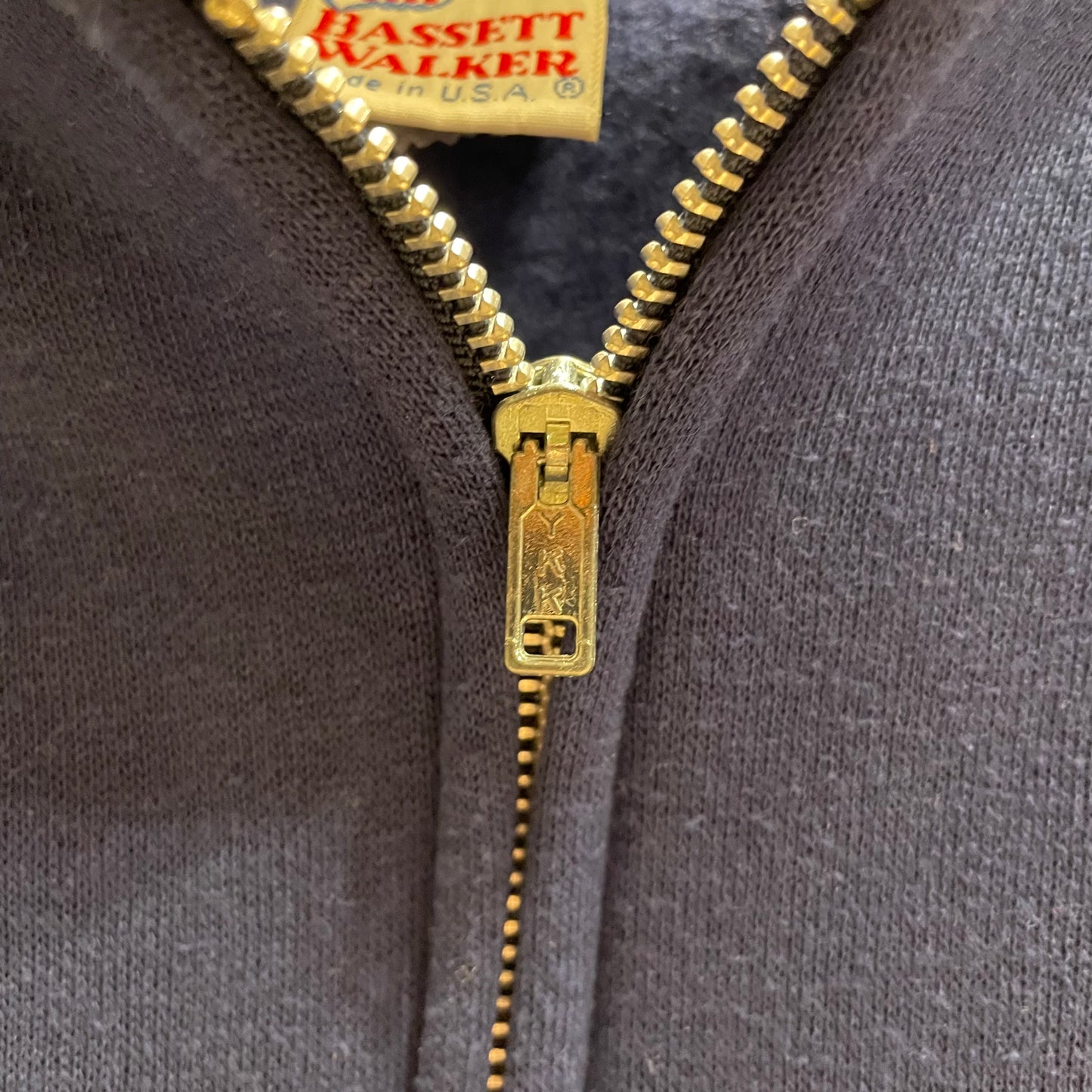 Zip Sweat Vest Navy