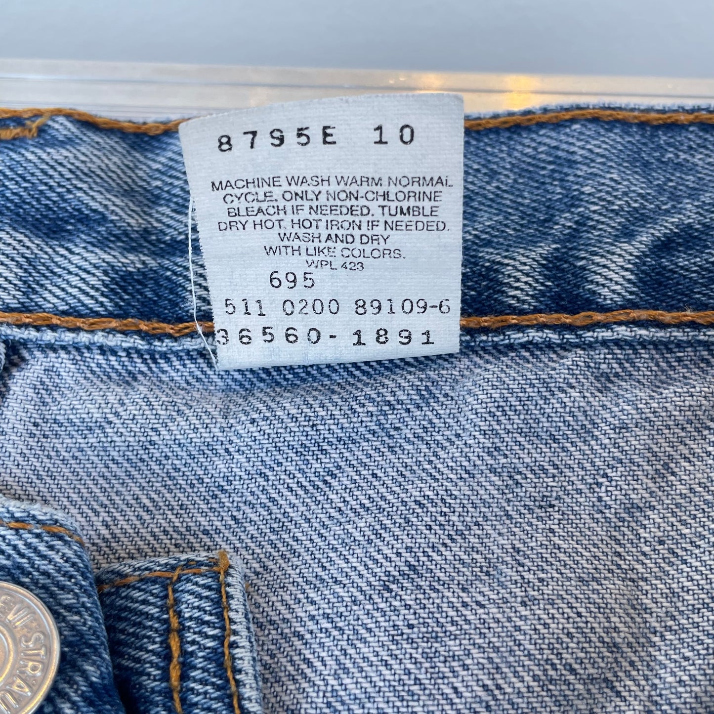 560 Denim Shorts Blue