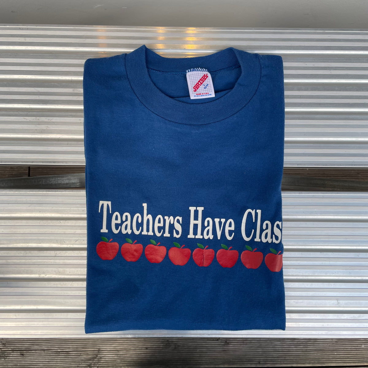 Teachers Have Class Apple Novelty Tee