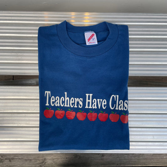 Teachers Have Class Apple Novelty Tee