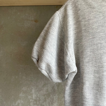 University of Utah Short Sleeve Sweatshirt Gray