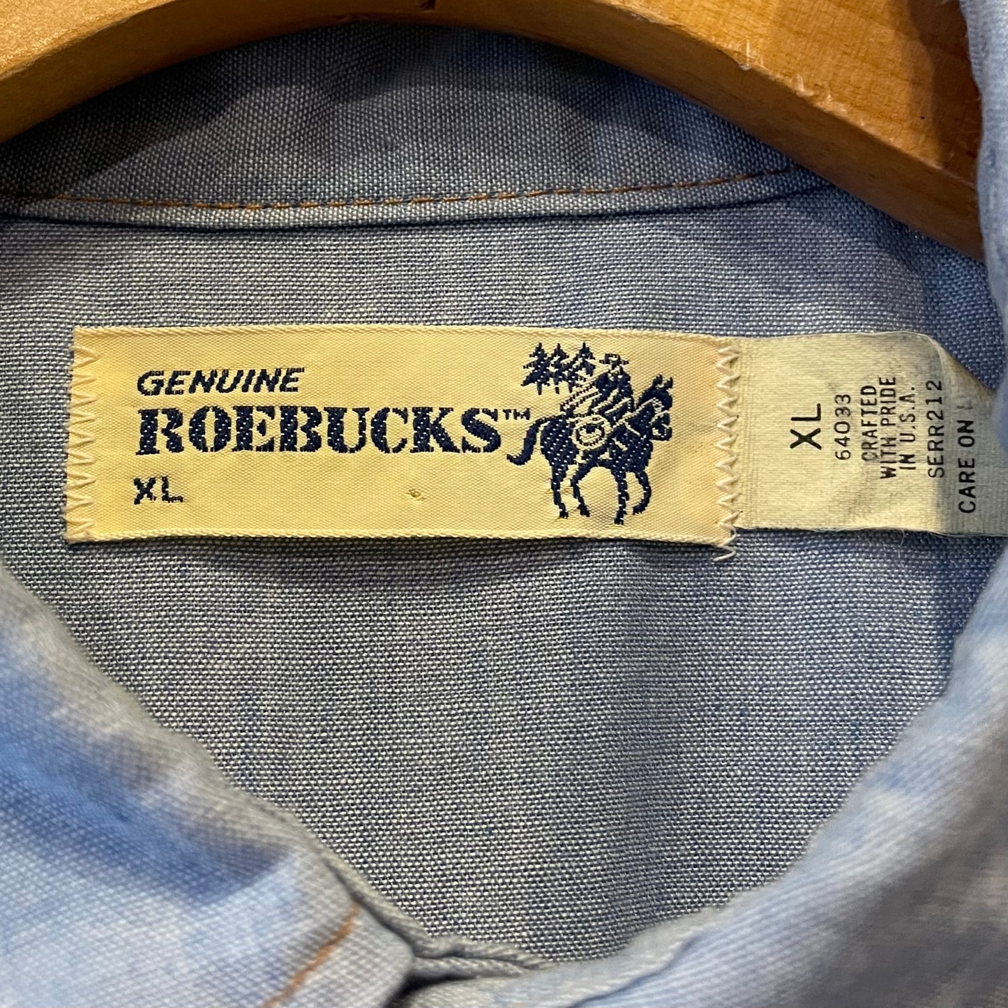 Snap Western Shirt Blue