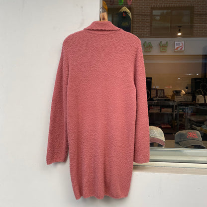 Shaggy Cardigan Pink