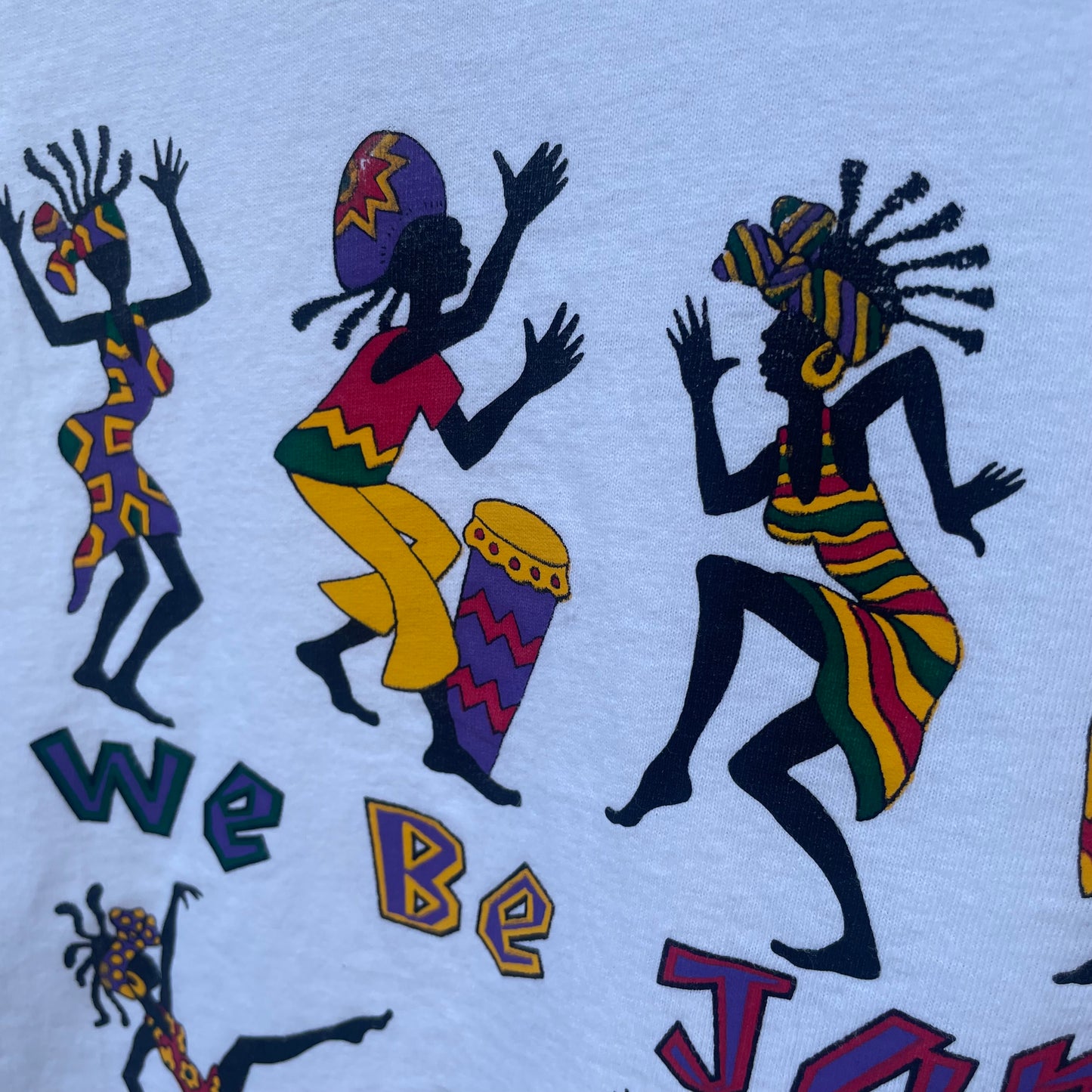 We Be Jammin St. Thomas USVI All-Over Caribbean Souvenir Tank Top