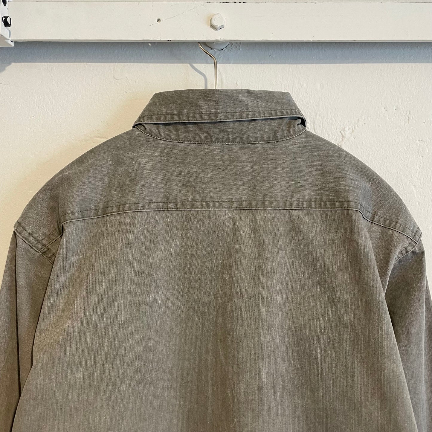 Flap Pocket Shirt Gray