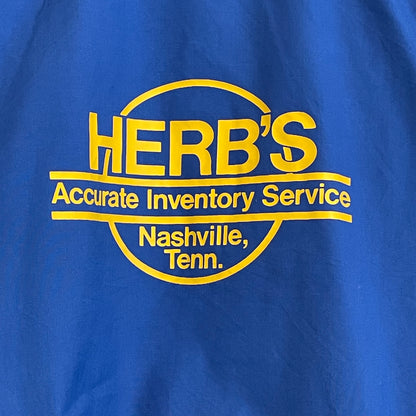 Herb's Logo Poly / Cotton Blouson Blue
