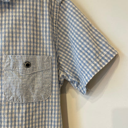 Graph Check Short Sleeve Shirt Blue