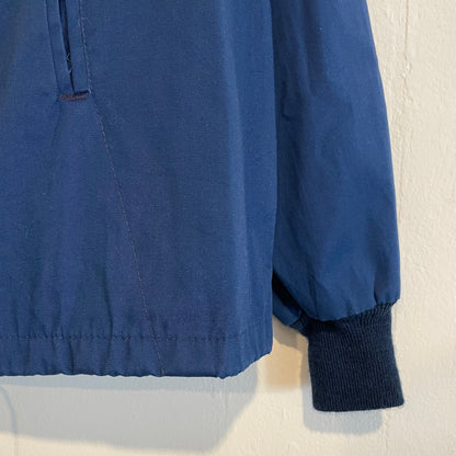 Zip up Cuff Rib Work Jacket Navy