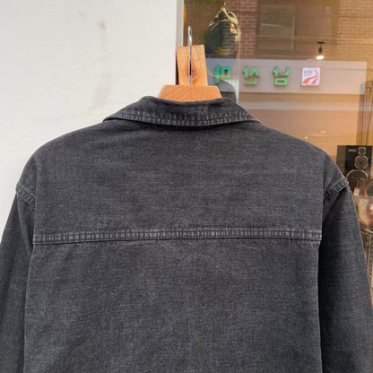 Long Work Jacket Charcoal