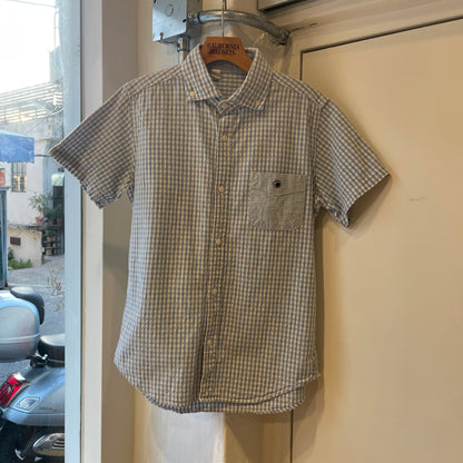 Graph Check Short Sleeve Shirt Blue