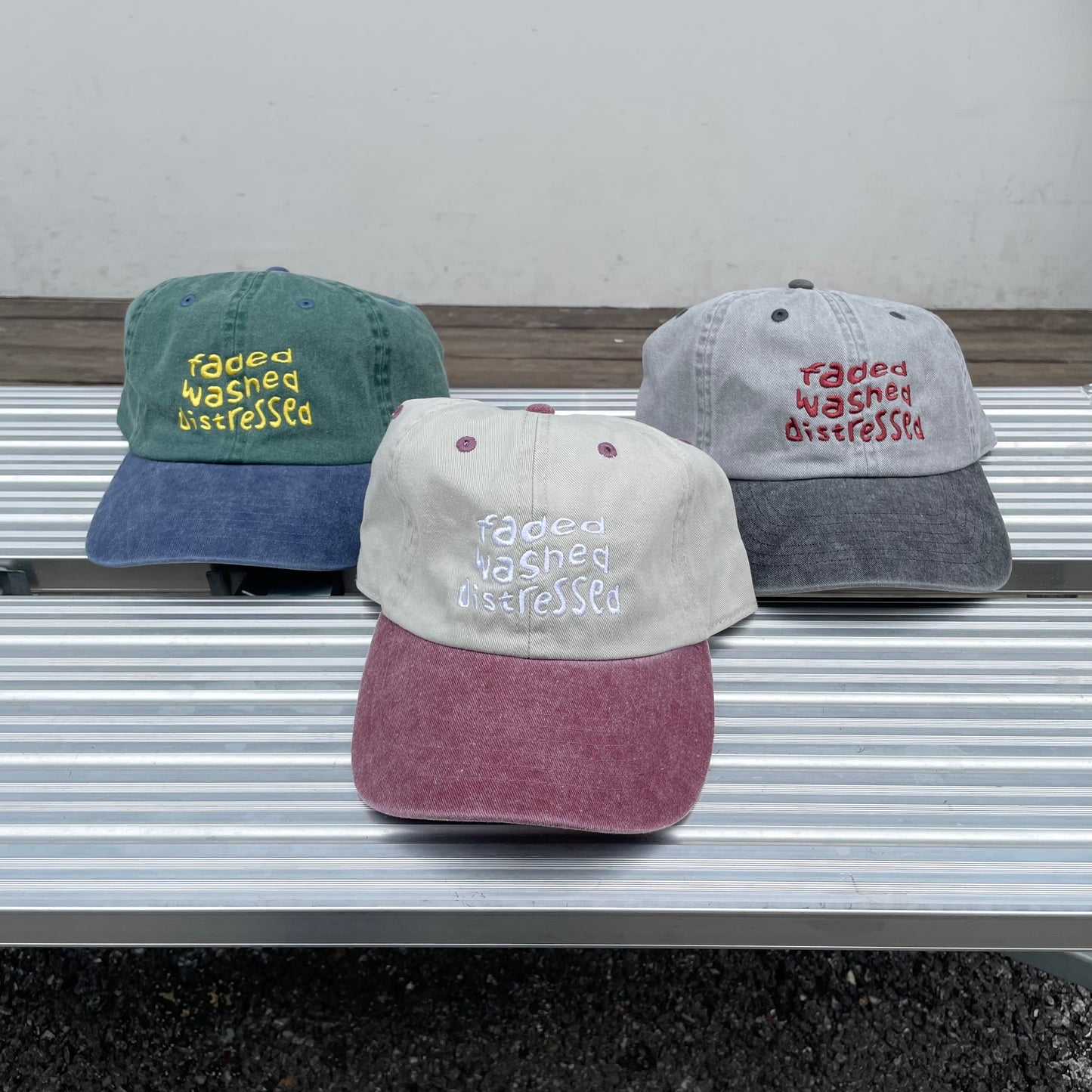 3rd Drop | FWD Washed Ball Cap