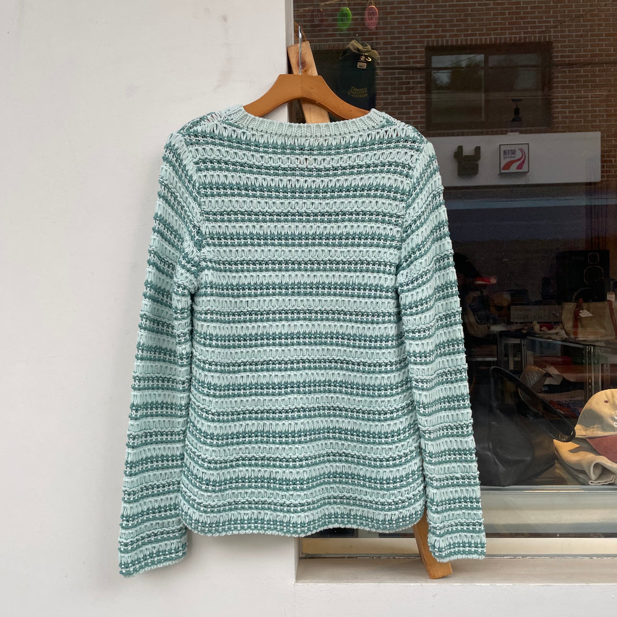 Mix Yarn Sweater Green